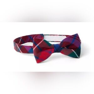 Janie and Jack Red Tartan Bowtie 2T- 5T